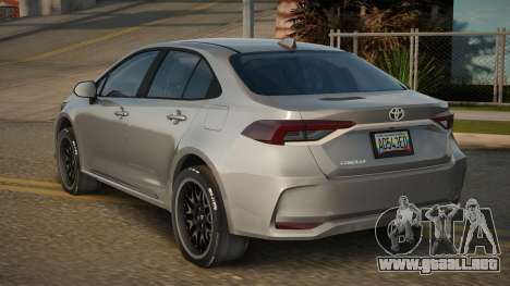 Toyota Corolla Sedan 2020 para GTA San Andreas