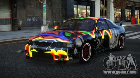 Nissan Skyline R33 Joroca S1 para GTA 4