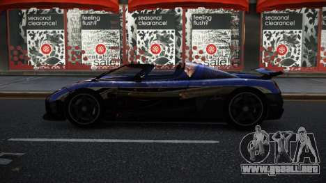 Koenigsegg Agera Exader S6 para GTA 4
