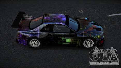 Nissan Skyline R34 GT-R Morley S3 para GTA 4