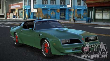 Pontiac Trans AM Zagowirem para GTA 4