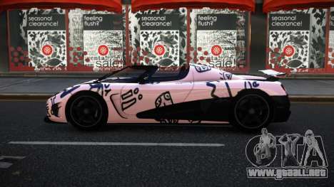 Koenigsegg Agera Exader S11 para GTA 4
