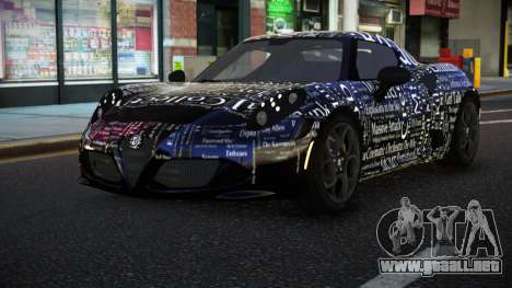 Alfa Romeo 4C Haiza S5 para GTA 4