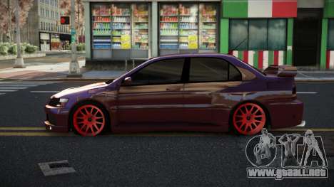 Mitsubishi Lancer Evolution VIII Ecal para GTA 4