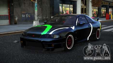 Nissan Skyline R33 Joroca S14 para GTA 4