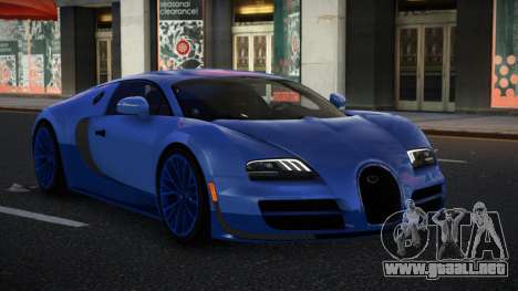 Bugatti Veyron Mabepebur para GTA 4