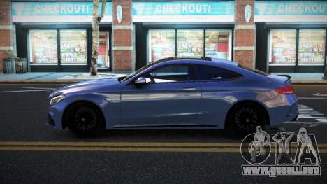 Mercedes-Benz C63S AMG Babegaw para GTA 4