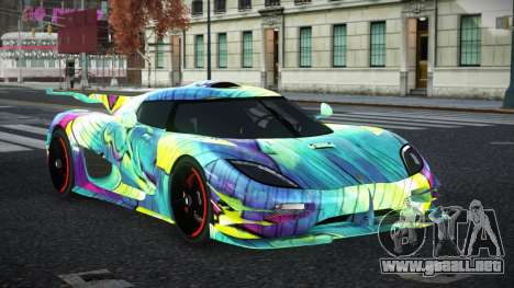 Koenigsegg Agera Nisanor S6 para GTA 4