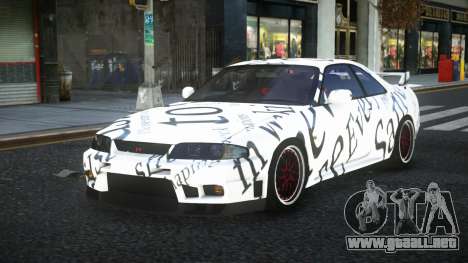 Nissan Skyline R33 Joroca S9 para GTA 4