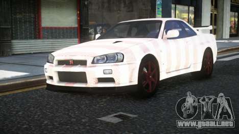 Nissan Skyline R34 Nolia S13 para GTA 4