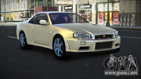 Nissan Skyline R34 Bassty para GTA 4