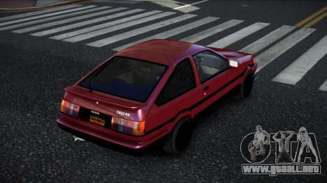 Toyota AE86 Keqoyu para GTA 4