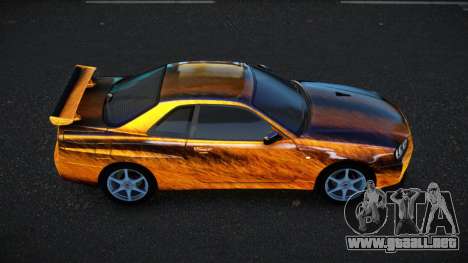 Nissan Skyline R34 Bassty S7 para GTA 4