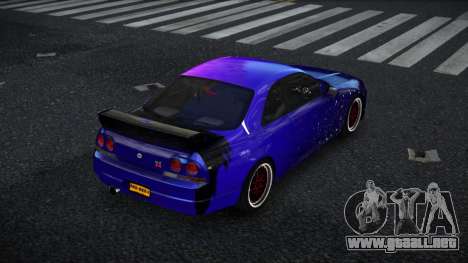 Nissan Skyline R33 Joroca S5 para GTA 4
