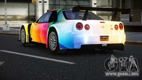 Nissan Skyline R34 GT-R Morley S12 para GTA 4