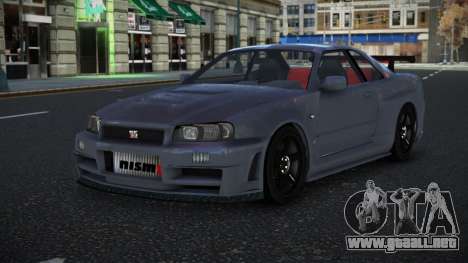 Nissan Skyline R34 Giguwiraz para GTA 4