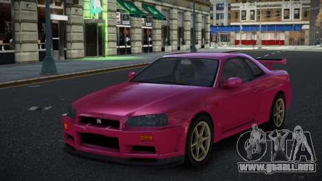 Nissan Skyline R34 Siswo para GTA 4