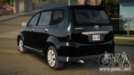 Toyota Avanza V1.1 para GTA San Andreas