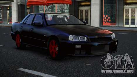 Nissan Skyline R34 Evaw para GTA 4