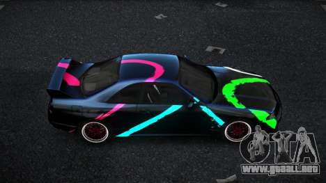 Nissan Skyline R33 Joroca S14 para GTA 4
