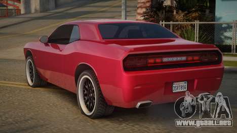 Dodge Challenger SRT8 Elus para GTA San Andreas