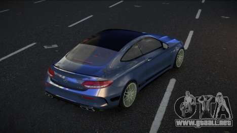 Mercedes-Benz C63 S AMG Cubri para GTA 4