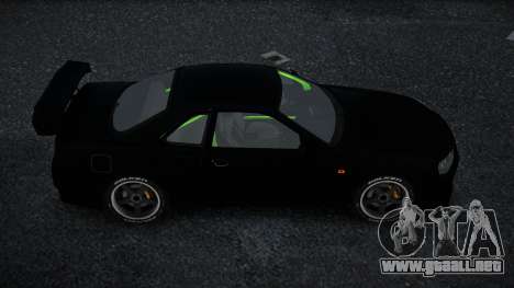 Nissan Skyline R34 Ujon para GTA 4