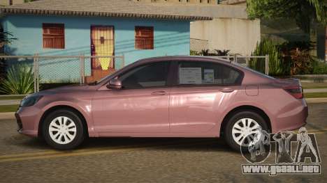 Honda Accord 2022 (Venezuela Sedan) para GTA San Andreas