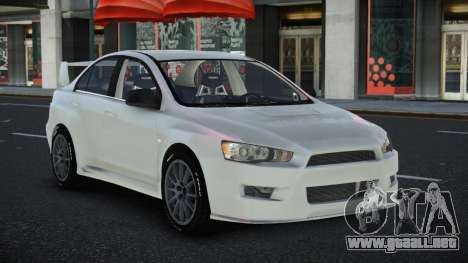 Mitsubishi Lancer Evolution X Bupvemo para GTA 4