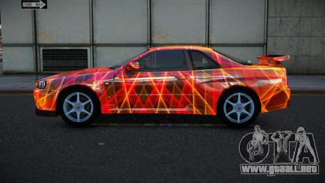 Nissan Skyline R34 Bassty S13 para GTA 4