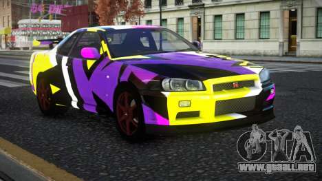 Nissan Skyline R34 Nolia S3 para GTA 4