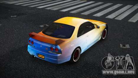 Nissan Skyline R33 Joroca S11 para GTA 4