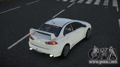 Mitsubishi Lancer Evolution X Bupvemo para GTA 4