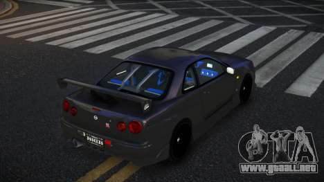 Nissan Skyline R34 Ferzow para GTA 4