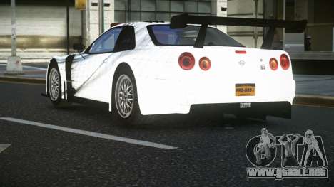 Nissan Skyline R34 GT-R Morley S9 para GTA 4