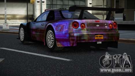 Nissan Skyline R34 GT-R Morley S3 para GTA 4