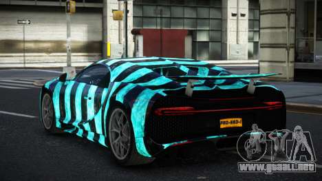 Bugatti Chiron Nalos S14 para GTA 4