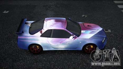Nissan Skyline R34 Nolia S6 para GTA 4