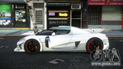 Koenigsegg Agera Nisanor S8 para GTA 4