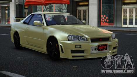 Nissan Skyline R34 Hijaye para GTA 4