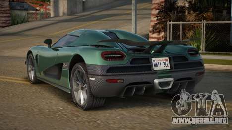 Koenigsegg Agera R Jornas para GTA San Andreas