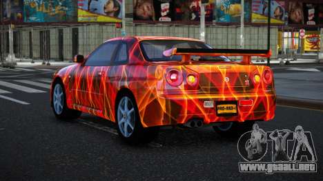 Nissan Skyline R34 Bassty S13 para GTA 4