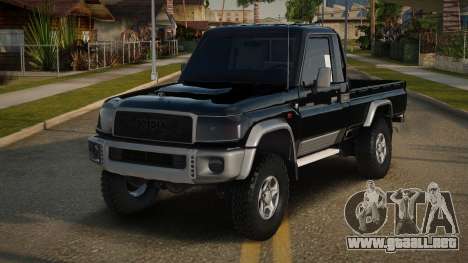 Toyota Land Cruiser Hembrita J76 para GTA San Andreas