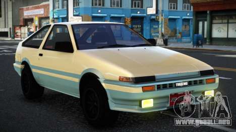 Toyota AE86 Tuuge para GTA 4