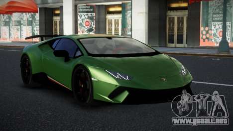 Lamborghini Huracan Sepu para GTA 4