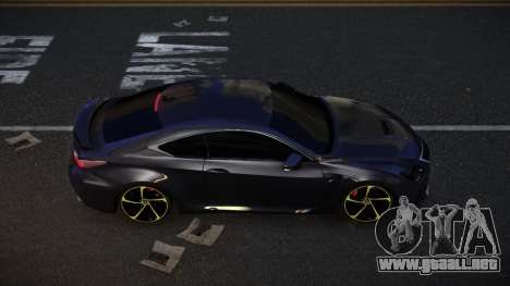 Lexus RC F Yapvaza para GTA 4