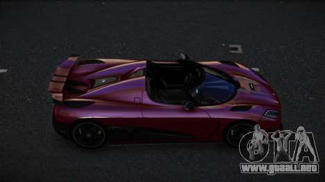 Koenigsegg Agera Exader para GTA 4