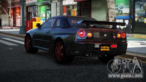 Nissan Skyline R34 Nolia S14 para GTA 4