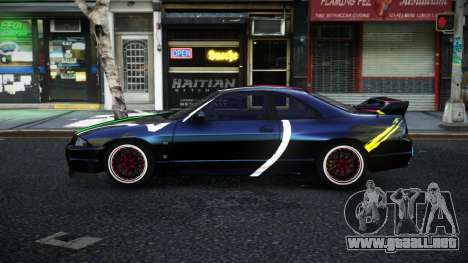 Nissan Skyline R33 Joroca S14 para GTA 4
