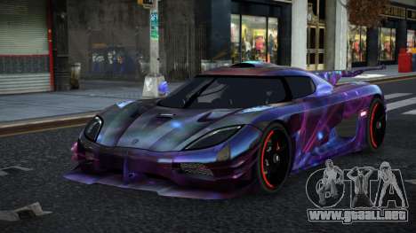 Koenigsegg Agera Nisanor S3 para GTA 4